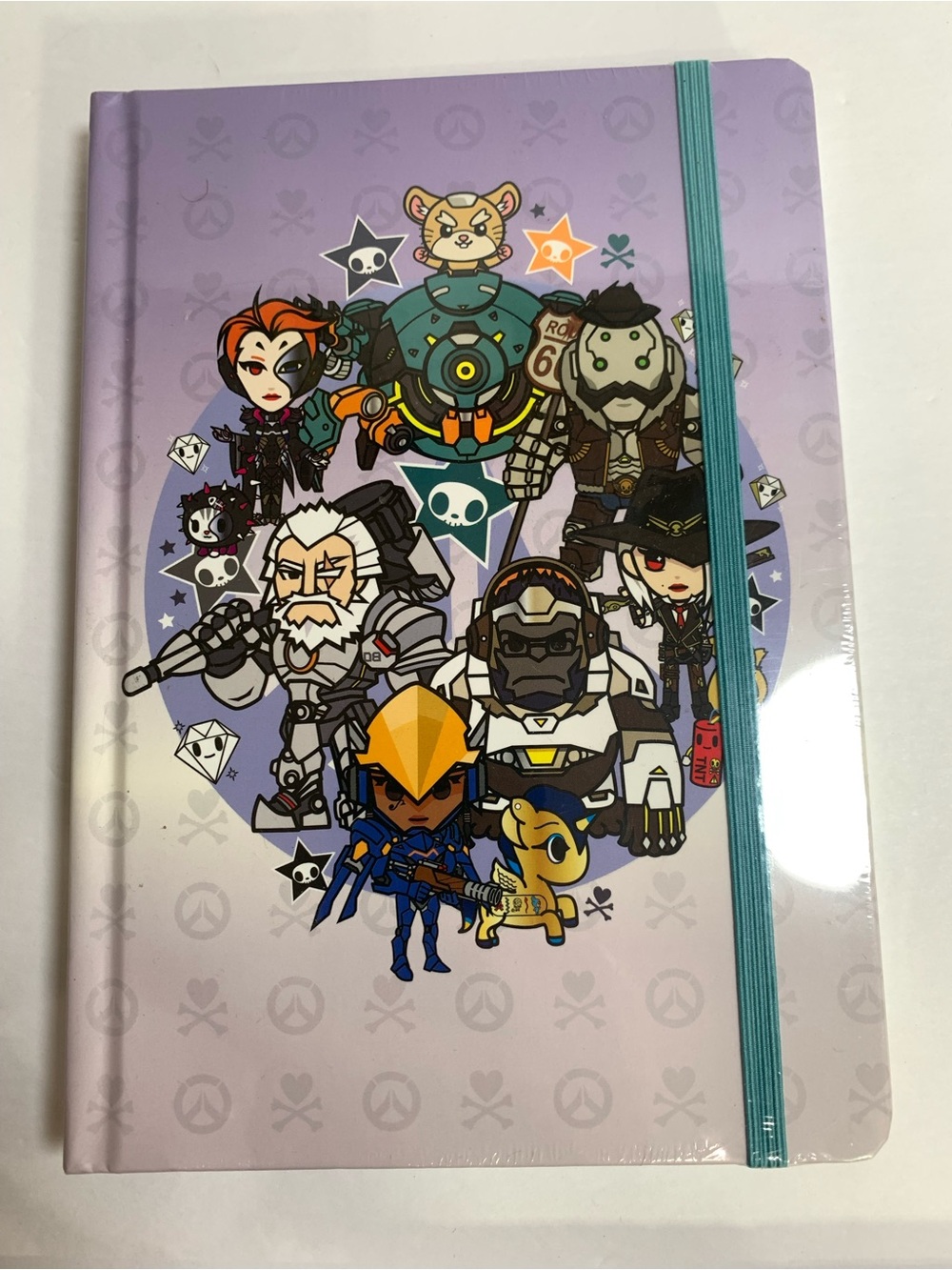 Tokidoki X Overwatch Chibi Character Hardcover Notebook - New